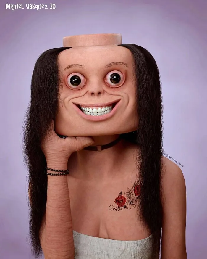 Mujer de Lego