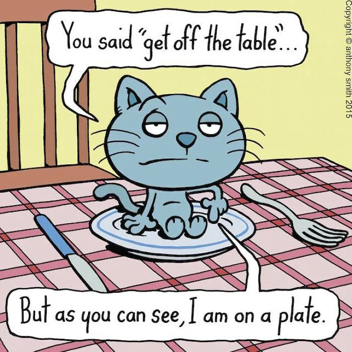 These One-Panel Cat Comics By Anthony Smith Purrfectly Capture What Having A Cat Is Like (40 Pics)