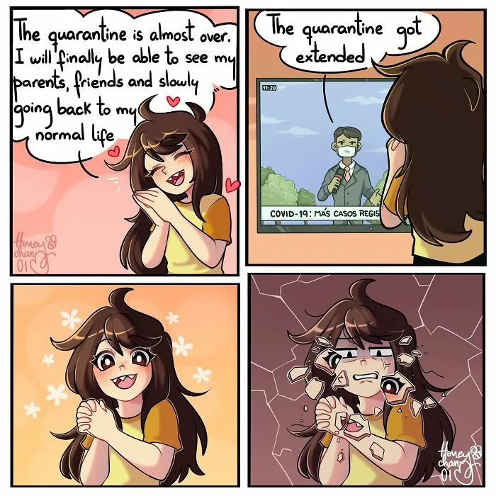 18 Surrealistic Comics About Daily Modern Life Struggles Made By This Artist
