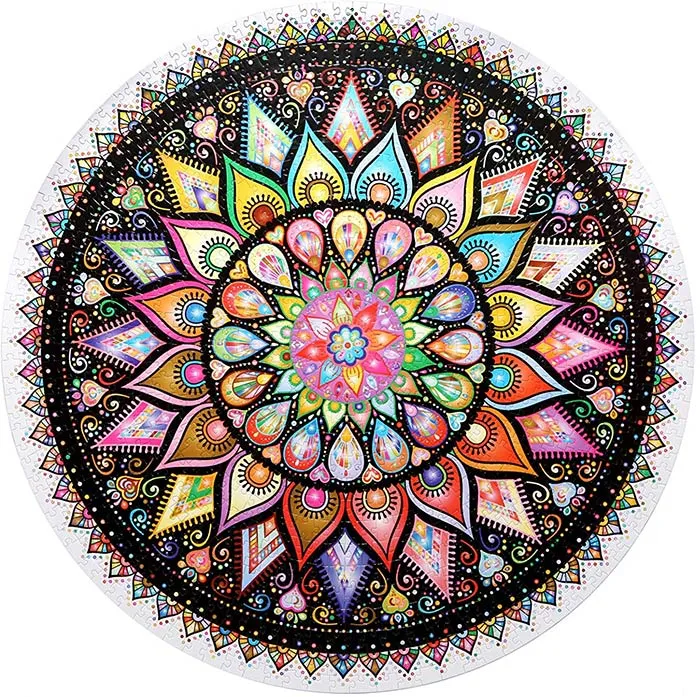 Colorido mandala geométrico