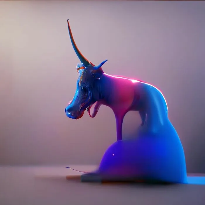 I Use AI To Create Surreal Images Of Unicorns And Some Of My Works Even Get Exhibited In Museums (50 Pics)