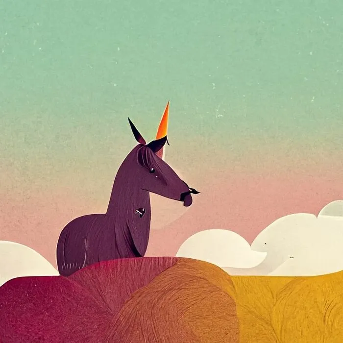 I Use AI To Create Surreal Images Of Unicorns And Some Of My Works Even Get Exhibited In Museums (50 Pics)
