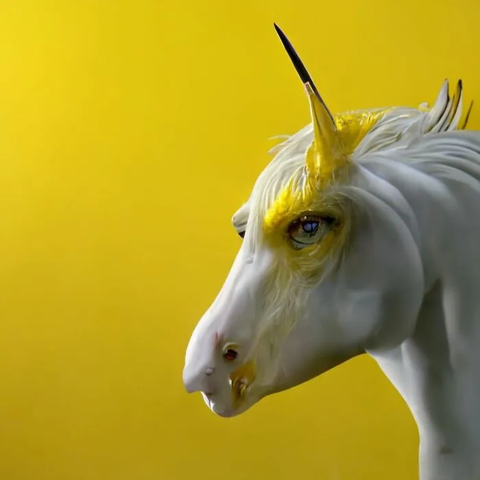 I Use AI To Create Surreal Images Of Unicorns And Some Of My Works Even Get Exhibited In Museums (50 Pics)