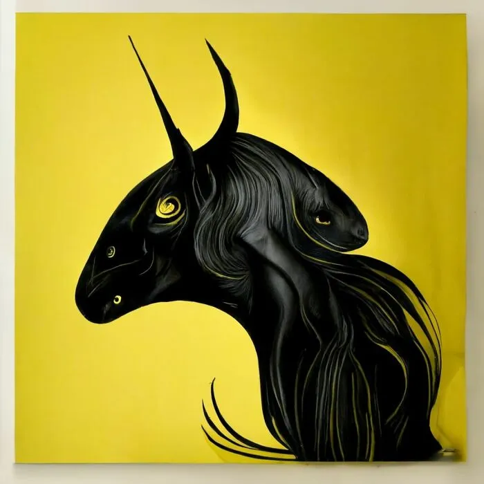 I Use AI To Create Surreal Images Of Unicorns And Some Of My Works Even Get Exhibited In Museums (50 Pics)