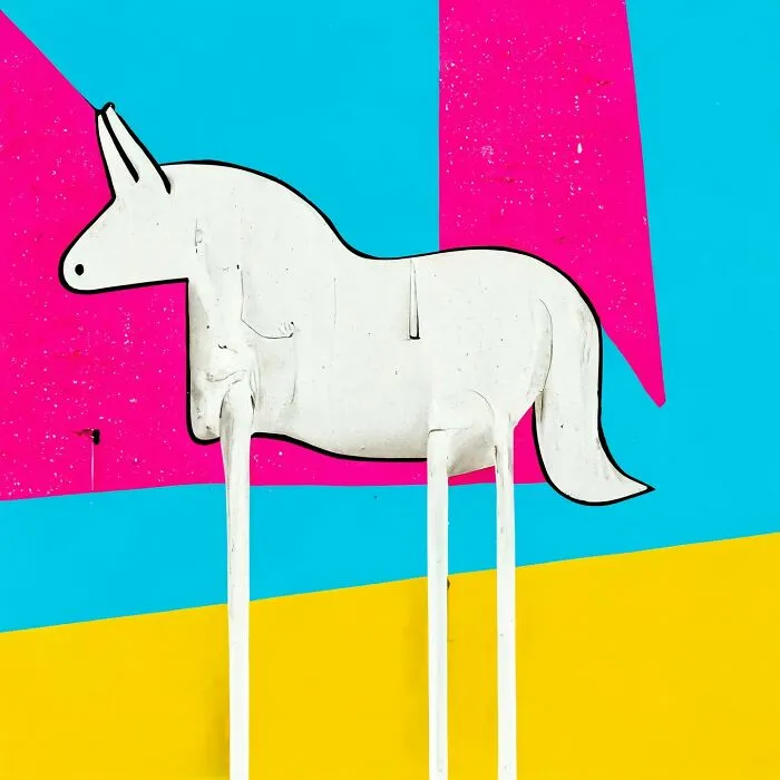 I Use AI To Create Surreal Images Of Unicorns And Some Of My Works Even Get Exhibited In Museums (50 Pics)