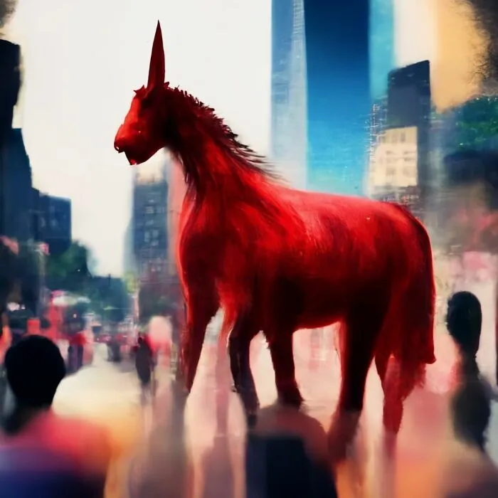 I Use AI To Create Surreal Images Of Unicorns And Some Of My Works Even Get Exhibited In Museums (50 Pics)