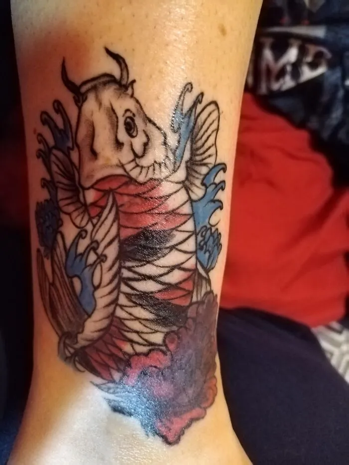 A Cover Up, Of A Cover Up, Of A Tattoo I Had Done Before I Got Sober