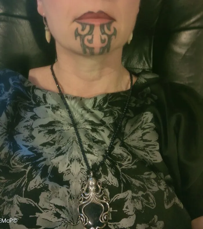 Moko Kauae To Acknowledge My Tipuna (Ancestors)