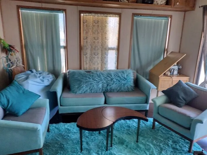 Reupholstered Different Pieces To Match