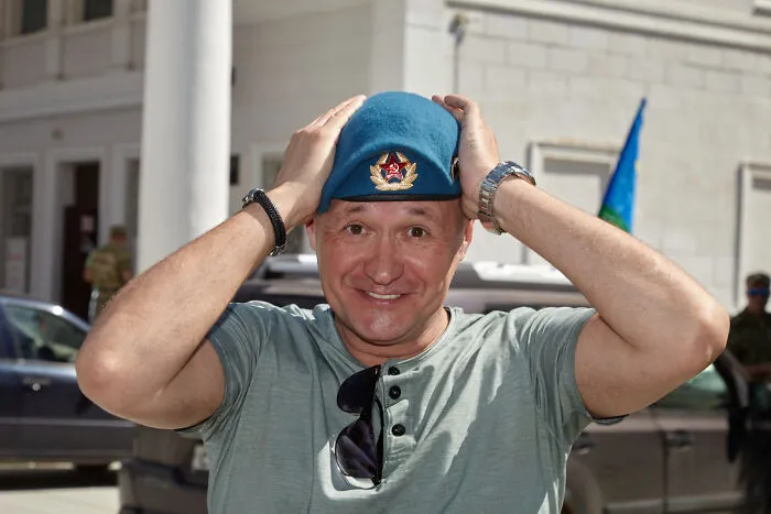 Celebration Of The Airborne Troops Of Russia In A Provincial Town