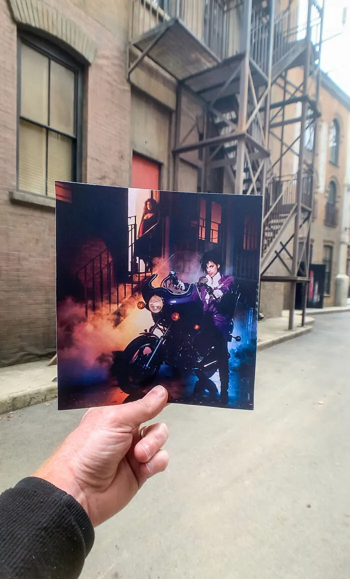 Prince For The Cover Of His Album Purple Rain, 1984. Original Photo By Rob Slenzak