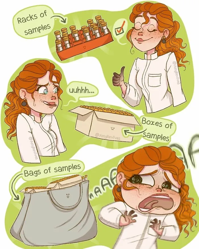 30 New Comics By A Microbiologist Who Once Feared Becoming A Comic Artist, But Now Has Over 100K Fans