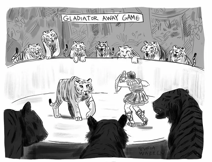40 Clever And Witty One-Panel Comics By New Yorker Cartoonist, Sofia Warren