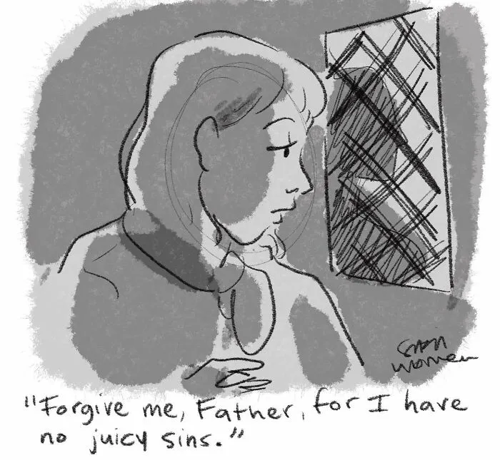 40 Clever And Witty One-Panel Comics By New Yorker Cartoonist, Sofia Warren
