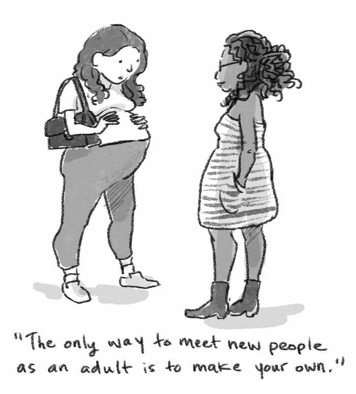 40 Clever And Witty One-Panel Comics By New Yorker Cartoonist, Sofia Warren