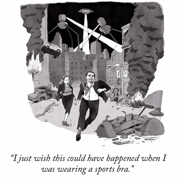 40 Clever And Witty One-Panel Comics By New Yorker Cartoonist, Sofia Warren