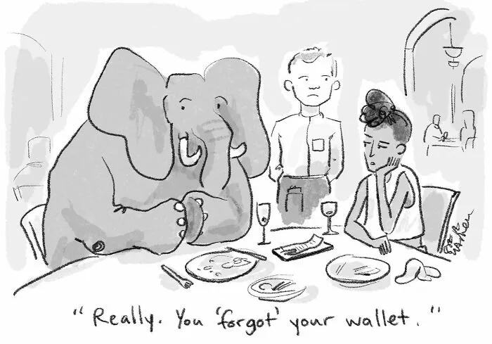 40 Clever And Witty One-Panel Comics By New Yorker Cartoonist, Sofia Warren