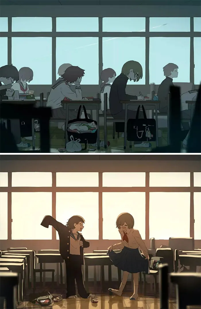This Japanese Artist Creates Poetic Existential Illustrations (35 New Pics)