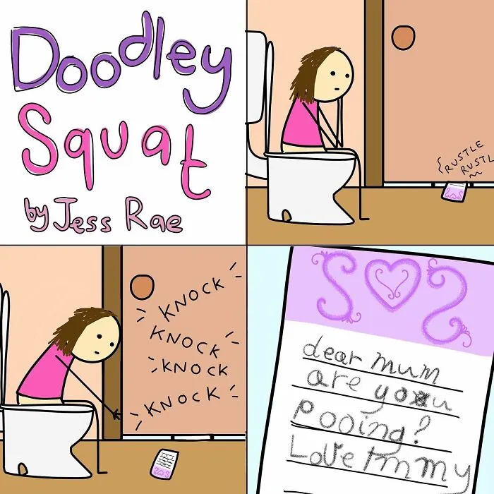 30 Hilariously Relatable Comics About Everyday Life By Jess Rae