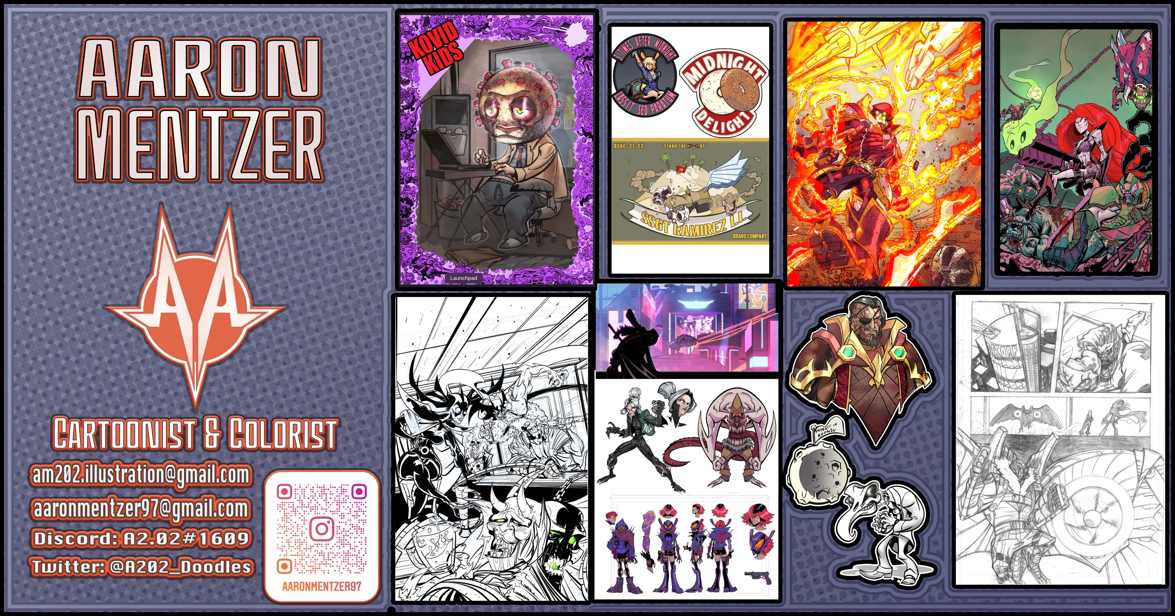 Cartoonist, Sequential Artist, Illustrator Looking For Work