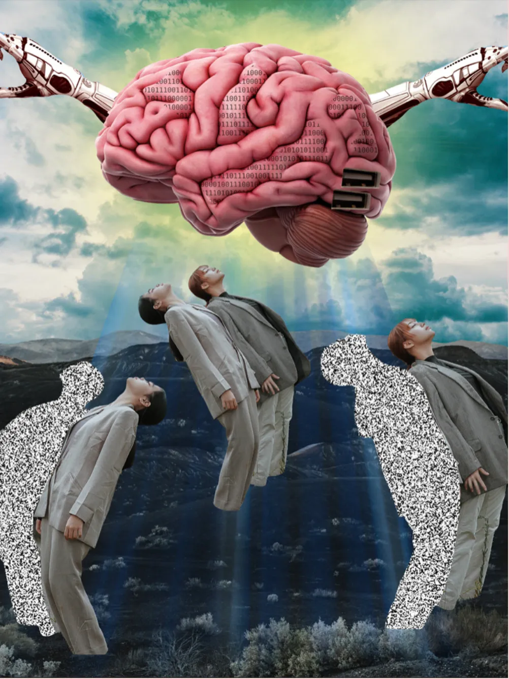 I'm A Digital Designer Called 88 Space Cadets, Using Collage As My Medium! Here Are 3 Of My Most Popular Pieces: