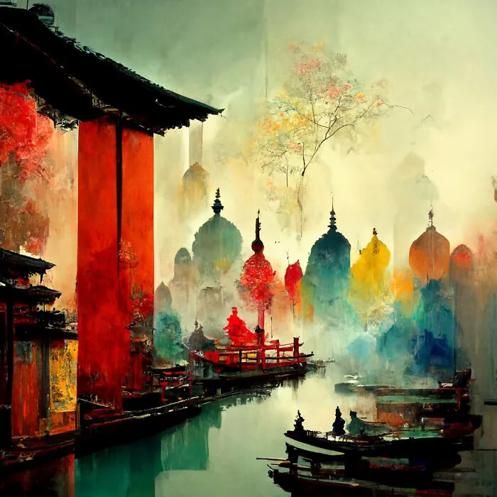 I Write Prompts And Let The AI Do Its Magic By Creating Fantastic Worlds (33 Pics)