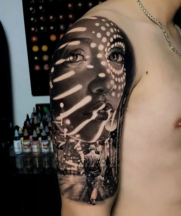30 Tatuajes hiperrealistas que parecen impresos en la piel