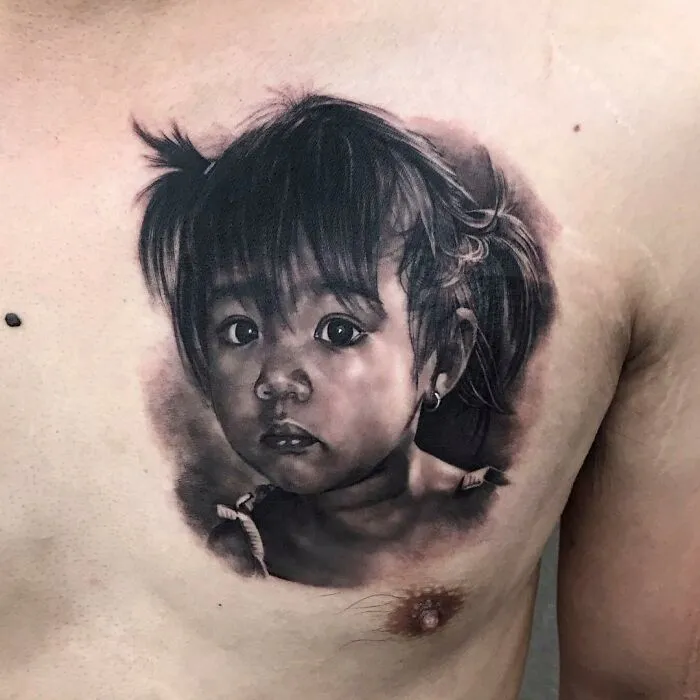 30 Tatuajes hiperrealistas que parecen impresos en la piel