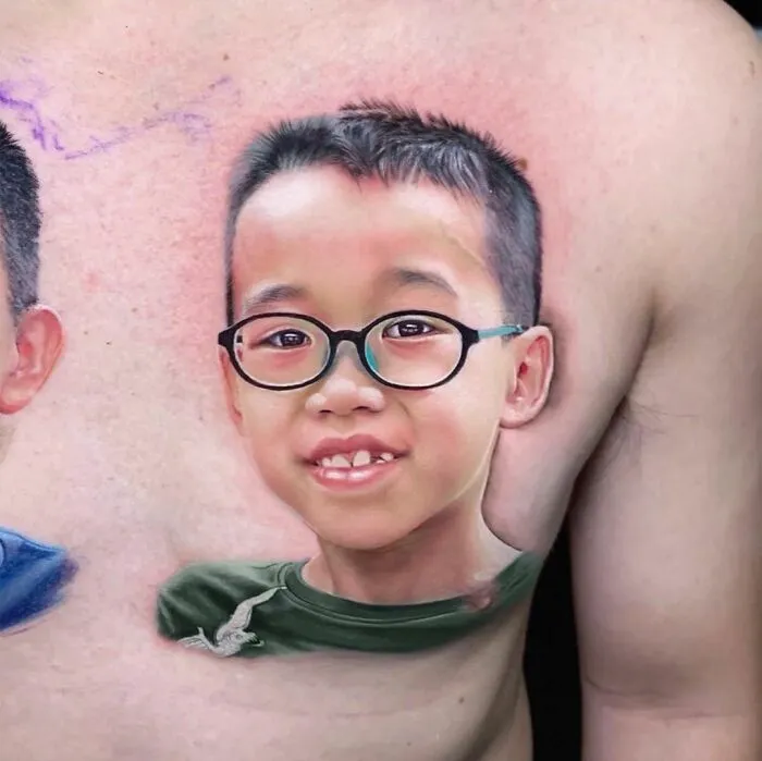 30 Tatuajes hiperrealistas que parecen impresos en la piel