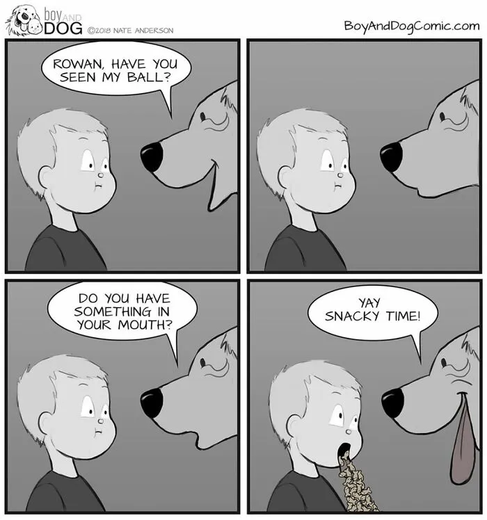 Dad Illustrates How His Baby Son And Their Dog Experience Friendship (30 New Comics)