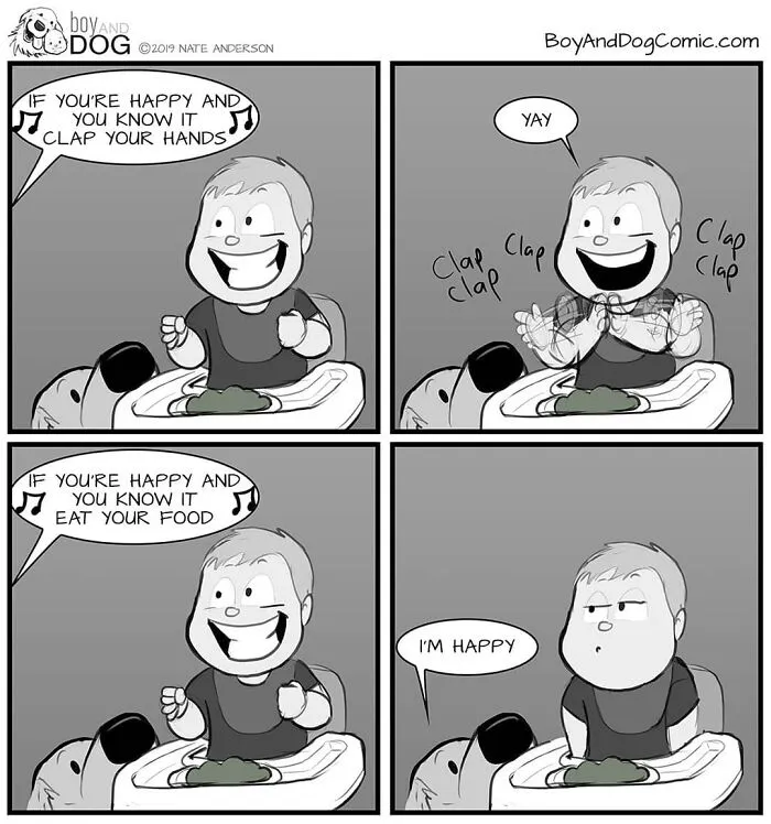 Dad Illustrates How His Baby Son And Their Dog Experience Friendship (30 New Comics)