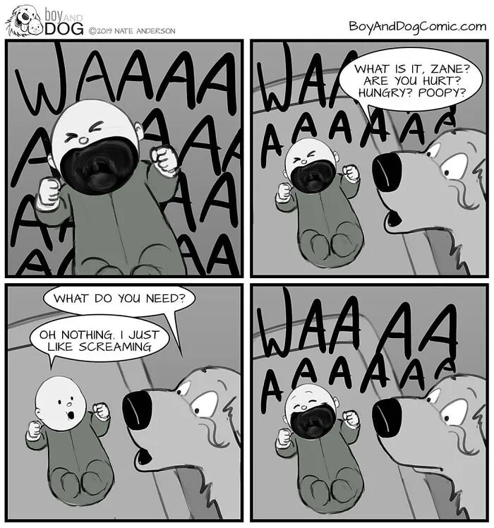 Dad Illustrates How His Baby Son And Their Dog Experience Friendship (30 New Comics)