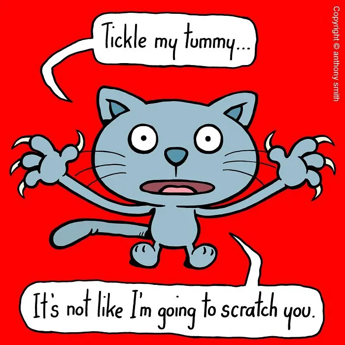 This Artist Perfectly Illustrates Your Cat's "Cattitude"-Interview With Artist
