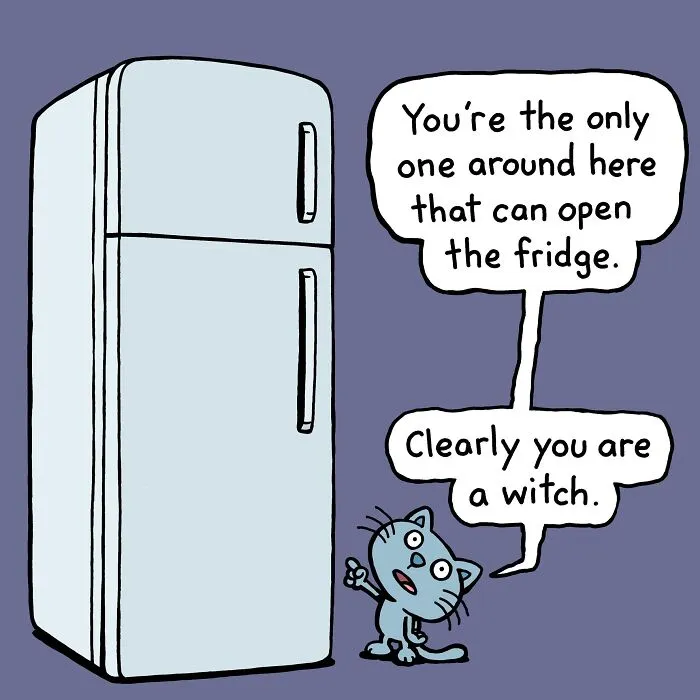 These One-Panel Cat Comics By Anthony Smith Purrfectly Capture What Having A Cat Is Like (40 Pics)