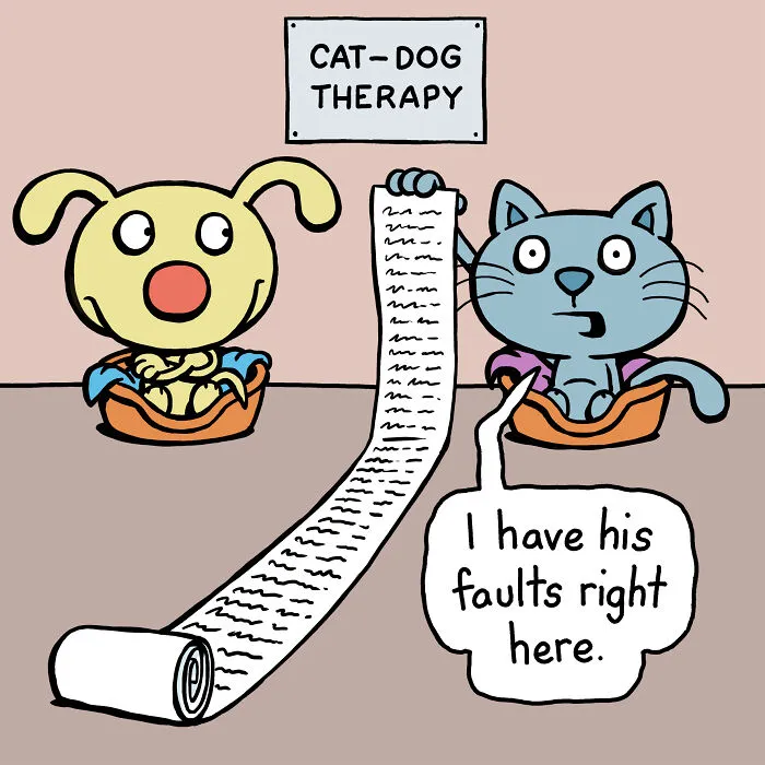 These One-Panel Cat Comics By Anthony Smith Purrfectly Capture What Having A Cat Is Like (40 Pics)