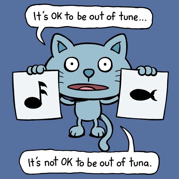 These One-Panel Cat Comics By Anthony Smith Purrfectly Capture What Having A Cat Is Like (40 Pics)