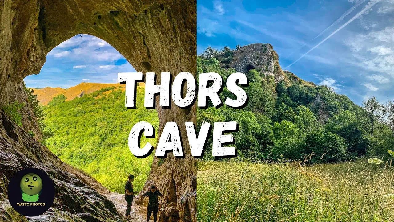 Visiting Thor's Cave In England