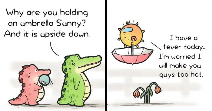 My 25 Comics About Adorable Animals That Show A Good Example For Us Humans (New Pics)