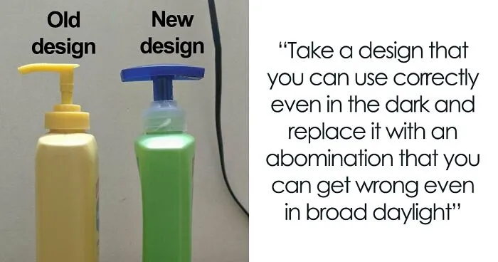40 Redesigns That Are So Bad, People Had To Shame Them On This Online Community