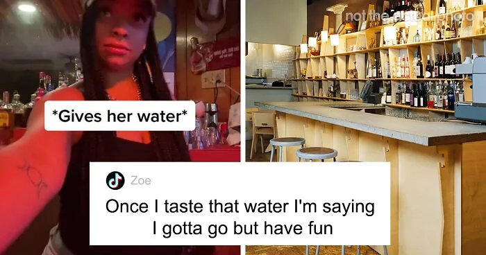 Bartender Gets Appreciated Online For Swapping Tequila With Water When She Suspects Danger Around Women