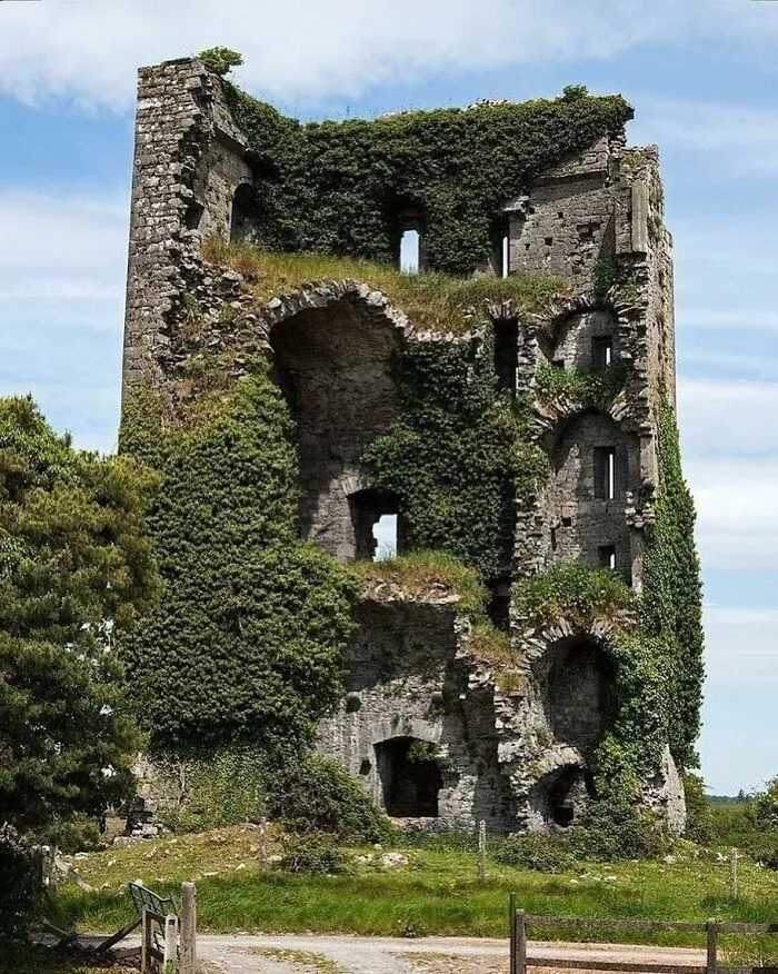 Ballymarkahan Castle In County Clare, Ireland