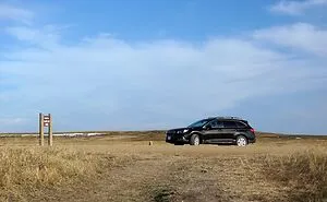 I Drive My Subaru Outback On A Road Trip