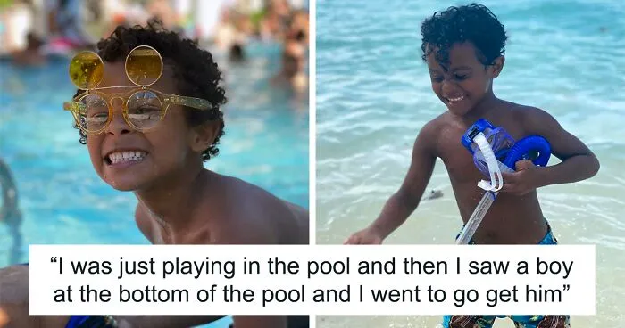 “You're A Real Life Superhero!”: 7-Year-Old Boy Saves Toddler From Bottom Of Swimming Pool