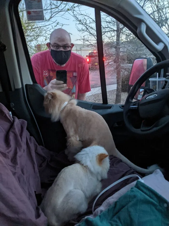 I Made A 3300 Mile Move With These Three, In A Van