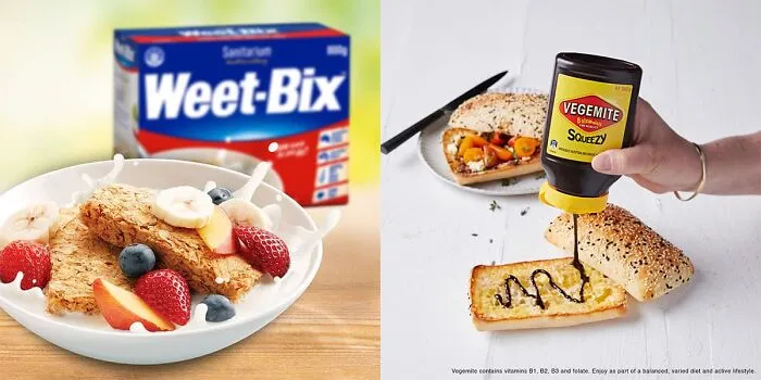 Typical Aussie Breakfast -  Good Old Weet-Bix Or Vegemite On Toast (I Am Personally Not A Fan, Not All Australians Are In Love With It)🦘