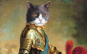 Artist Turns Pictures Of Cats Into Classical Paintings (56 Pics)