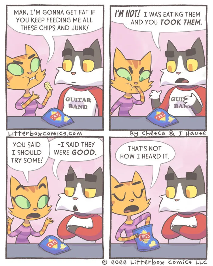 I Illustrate My Experience As A Modern-Day Parent In 30 Comics With A Feline Twist (New Pics)