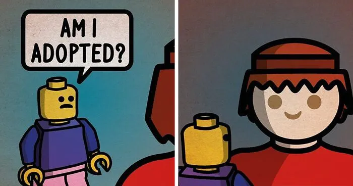 This Artist Creates Dark Yet Silly Comics About A Funny Grandma And Other Unexpected Situations (30 New Pics)
