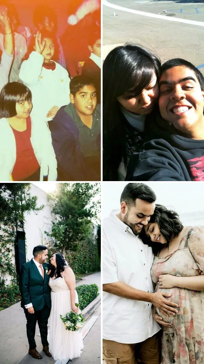 After Knowing Each Other Since Elementary School, My Wife And I Are Expecting Our First Child After 12 Years Together