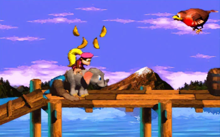 Donkey Kong Country 3: Dixie Kong's Double Trouble! gameplay 